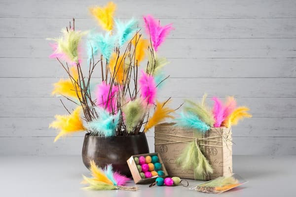 Ägg Hänge Mix 12 pack A lot Decoration multifärg