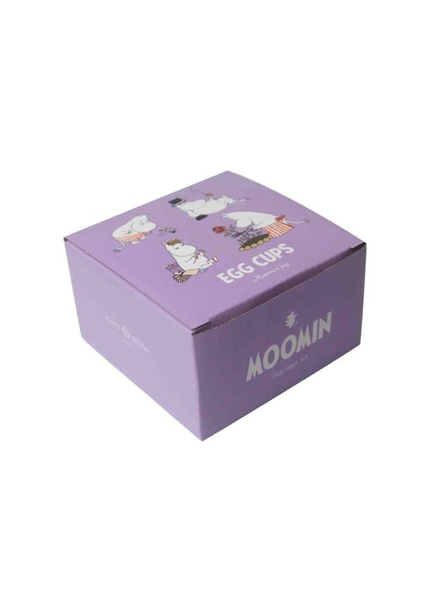 Äggkoppar Mumin Joy 4 st Multicolor
