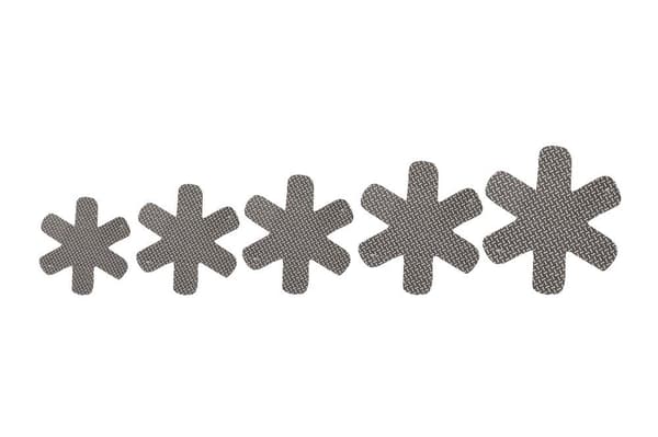 Stekpanneskydd / pannskydd 5-pack 18–39 cm | Maku Kitchen Life Grey