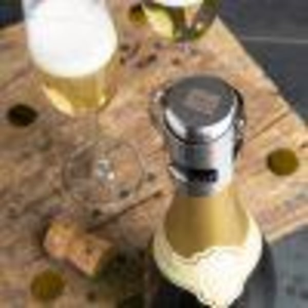 Champagne Stopper Vacuvin® Silver