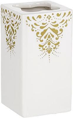 Skål / Vas / Tandborstvas Kub Curbitz Cult Design White