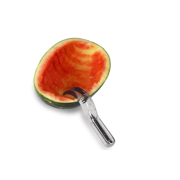 Melon Tång urgröpare Genietti Silver