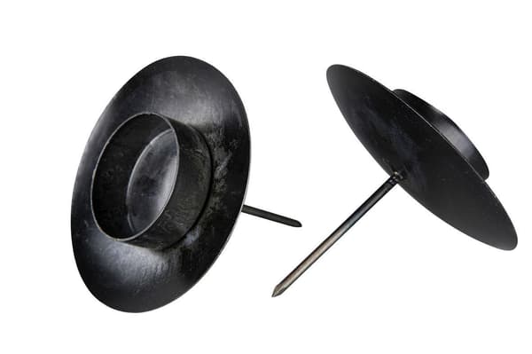 Ljushållare för värmeljus m stick 4-pack Vit