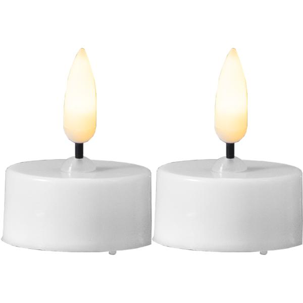 Kynttilä LED 2 -pakkaus White 2-pack