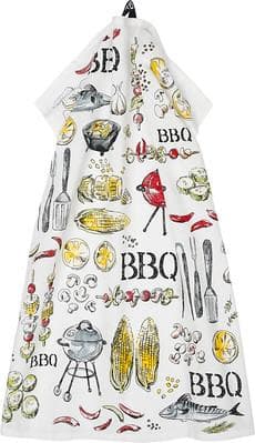 Kökshandduk Barbeque Cult Design Multicolor