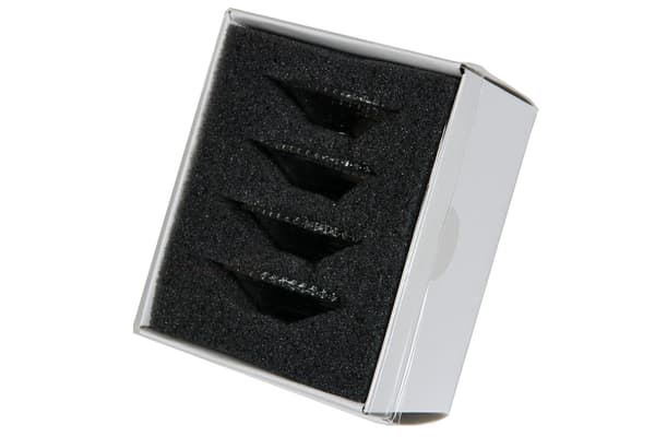 Ljusmanschett Klar Våg Glas 4-pack Crystal