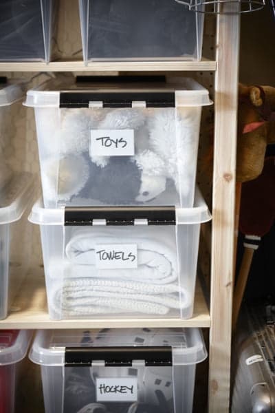 Etiket/holder 12-pak SmartStore Transparent