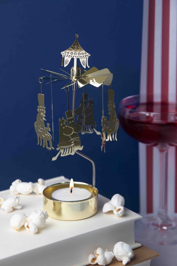 Änglaspel Moomin Party Guld Gold