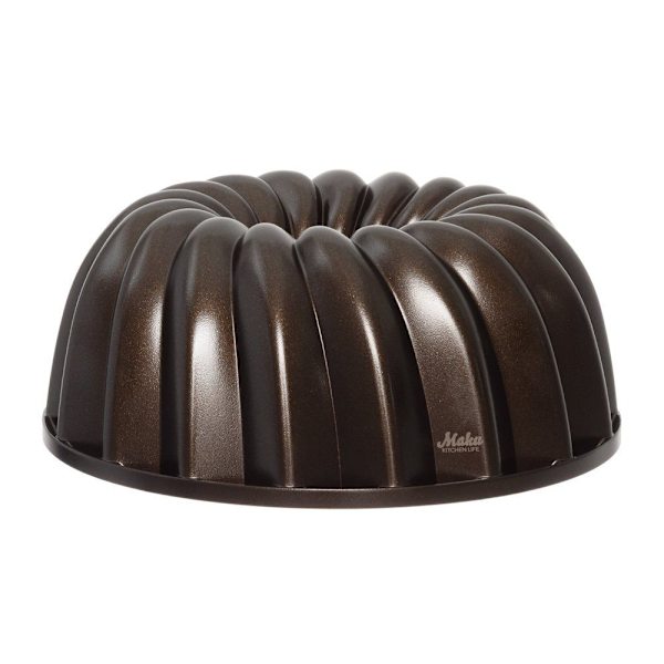 Kakform 2,4 L pressgjuten aluminium Brown