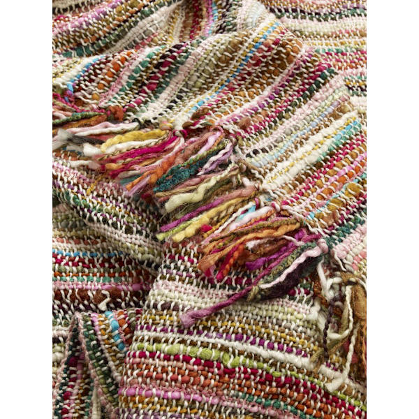 Pläd Trasa By Bercato® Multicolor