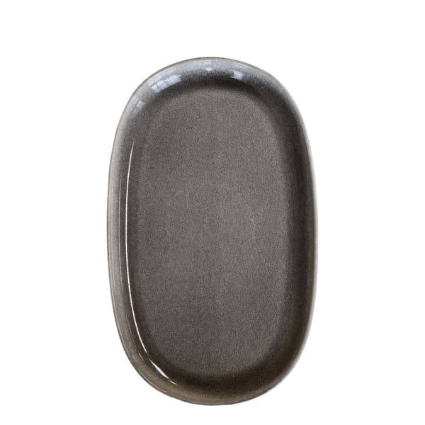 Calais Fat avlångt 30x18 cm Grå 3-pack Chic Antique grå