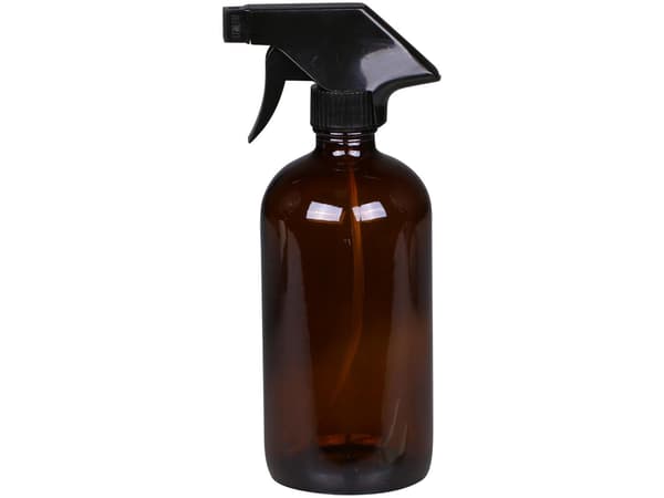 Glasflaska med spray munstycke 480 ml Chic Antique Brun