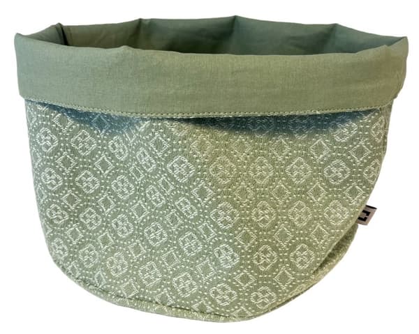 Orient textilkorg L Pesto Cult Design Green