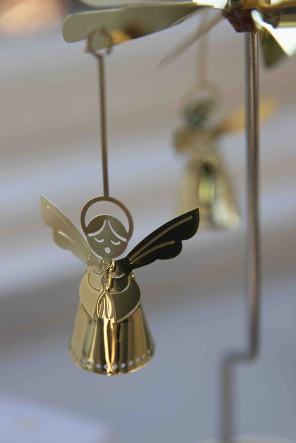 Änglaspel Singing Angel - Guld Pluto Design Gold