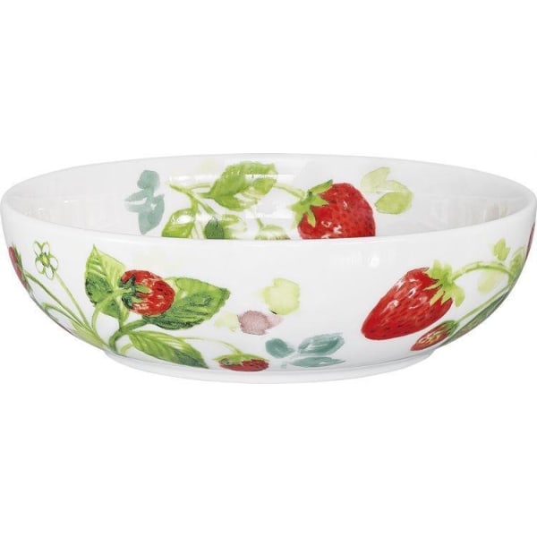 Skåle 2-pak Fragaria Strawberry Cult Design White