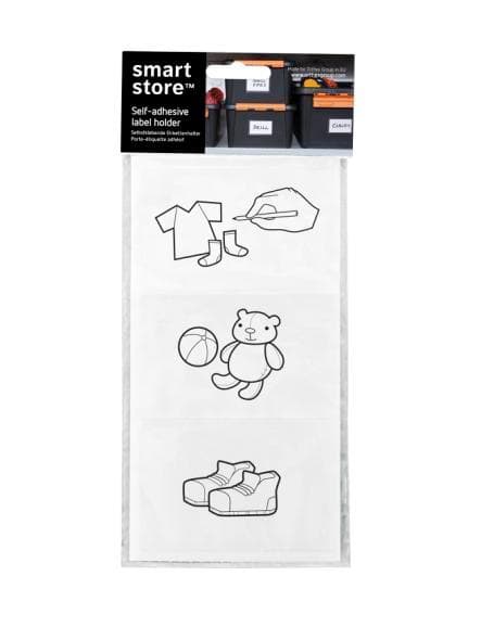 Etikett/Hållare 12-pack SmartStore Transparent