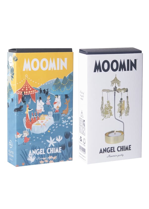 Änglaspel Moomin Party Guld Gold