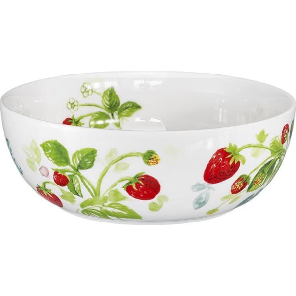 Assiette 2-pak Fragaria 7 Strawberry Cult Design White