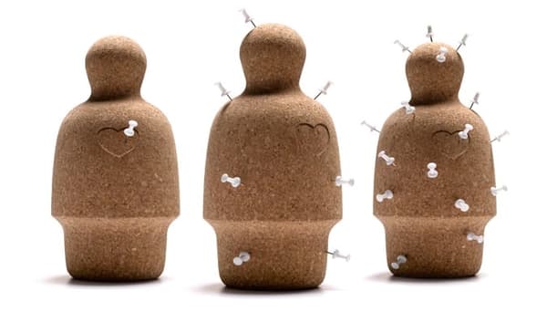 Voodoodocka Memoboard To-do Materia Brown