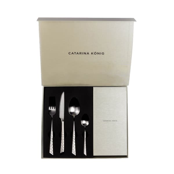 Bestickset 24-delar – Strawberry Collection | Catarina König Silver
