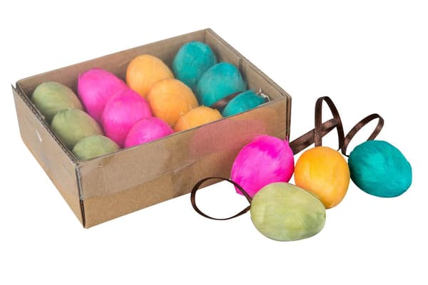 Ägg Hänge Mix 12 pack A lot Decoration multifärg