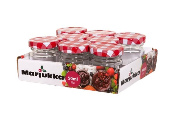 Syltburk 340 ml 6-pack med Lock – Marjukka Red