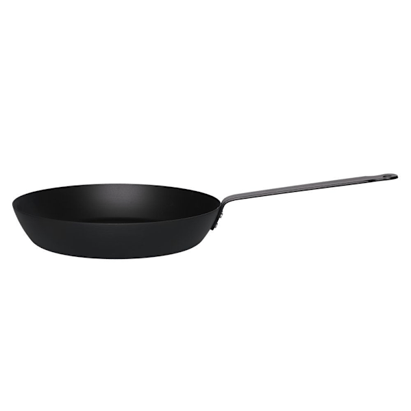 Kolstålspanna 28 cm Chef's Maku Black