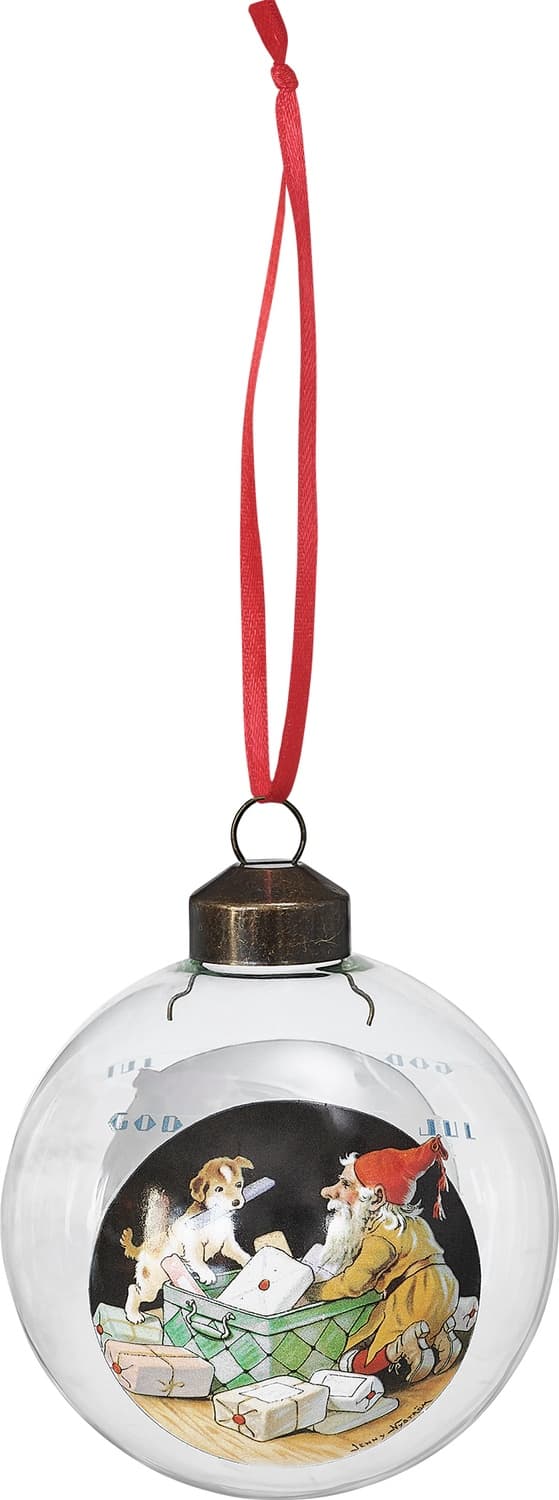 Jennys glaskula Vovven Cult design Röd