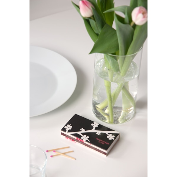 Tändsticksask Cherry Pluto Design Black