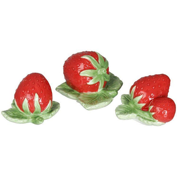 Skålar 2-pack Fragaria Jordgubbe Cult Design Vit