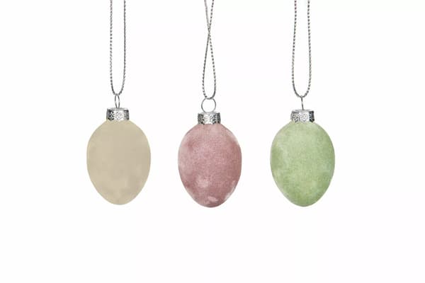 Ägg Glas Sammet Färg Mix 9-pack A lot Multicolor
