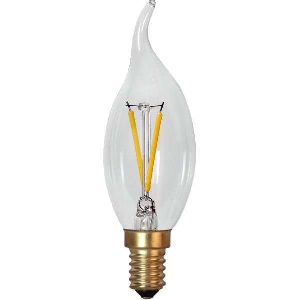 LED-lampa E14 Soft Glow Varm vit