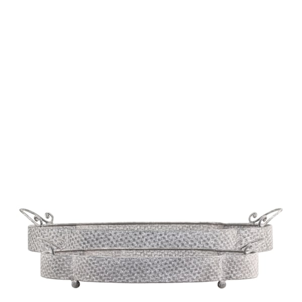 Brickor med handtag 2 st antik zink Chic Antique Aluzink