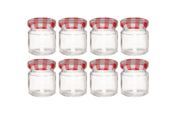 Syltburk 50 ml 8-pack med Lock – Marjukka Red
