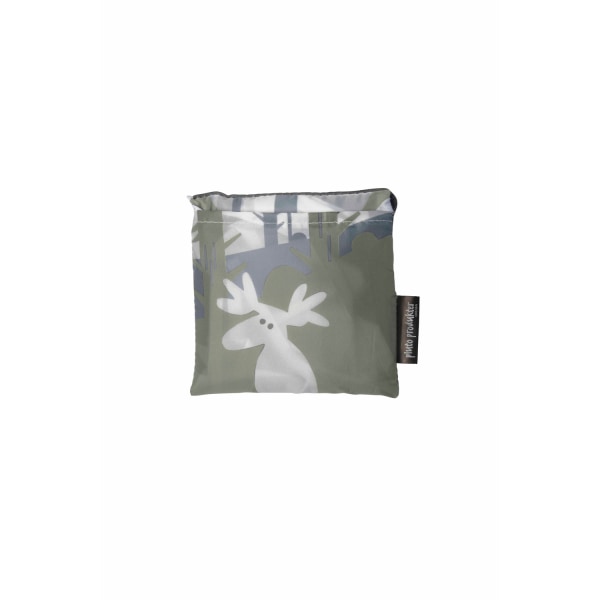 Shopping bag / väska Älg i skog Green one size