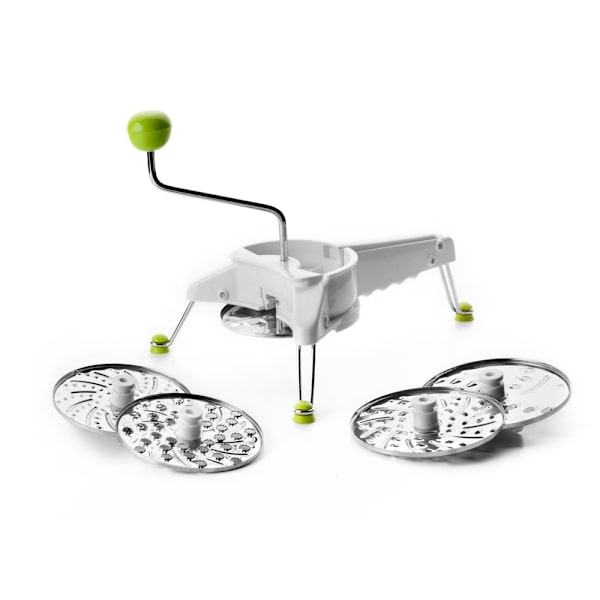 Mouli Julienne (Jansson)/Råkostkvarn 5 Diskar/Skivor Ibili White