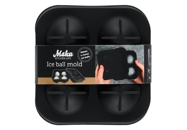 Isbollar Silikon form Maku Svart