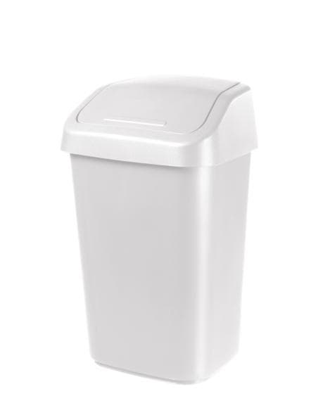 Vipplockskorg / Papperskorg Vit 10L Vit