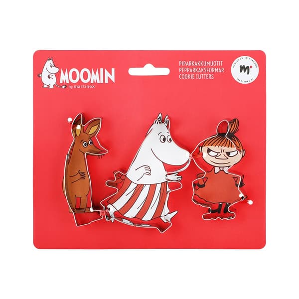 Lilla My kakmått 3-pack – Sniff, Muminmamman &amp; Lilla My Silver