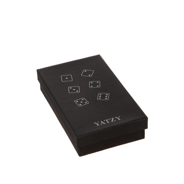 Yatzy spel i papplåda 12x20 cm Svart