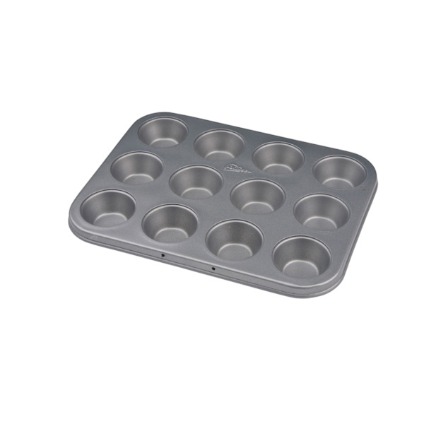 Muffinsform mini silverfärgad Silvertop Patisse Silver