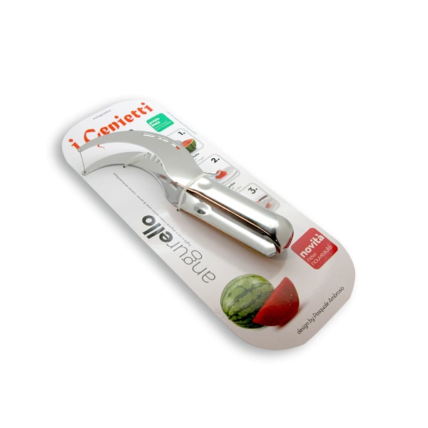 Melon Tång urgröpare Genietti Silver