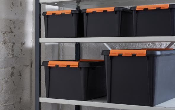 SmartStore Förvaringslåda Pro 45 svart Black