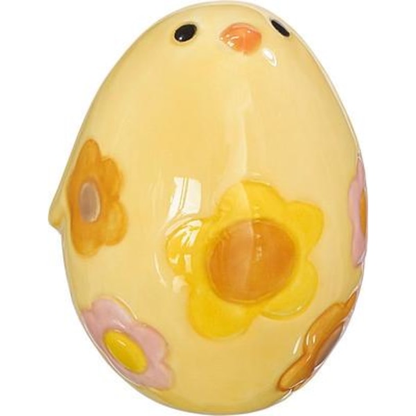 Påskpynt FlowerPower chicken 6cm Cult Design Yellow