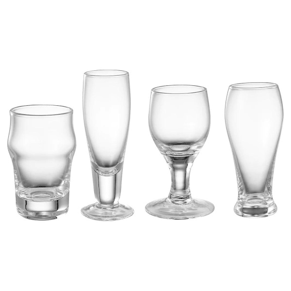 Shotglas Shira 4-pack Dorre Transparent