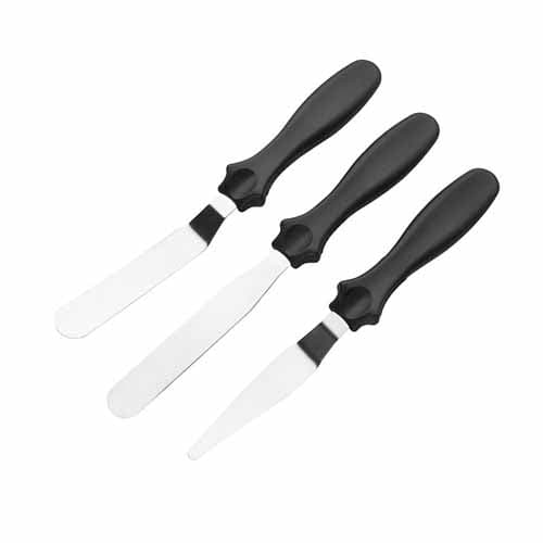 Paletter / Spatlar 3-pack Tala Black