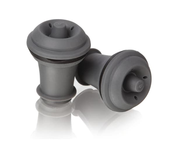 Wine Stoppers 2-pack Vacuvin® grå