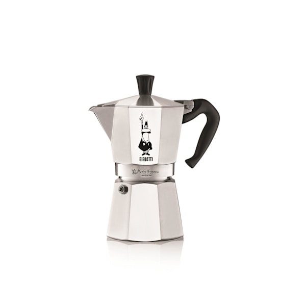 Kokare MOKA Express 6 koppar Bialetti Silver