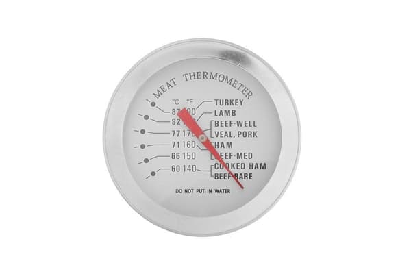 Köttermometer Analog Stektermometer Rostfritt Stål – Maku Kitchen Life Silver