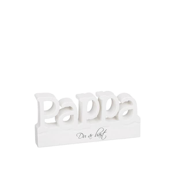 Pappa du är bäst, Stående skylt White